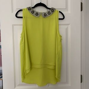 Neon yellow tank